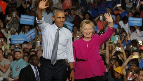 Tổng thống Obama vận động tranh cử cho bà Hillary