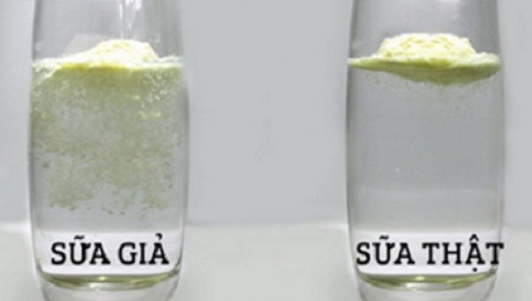 Bí quyết nhận biết sữa bột thật – giả bằng mắt thường