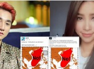 Sao Việt đồng loạt treo ảnh phản đối TRung Quốc