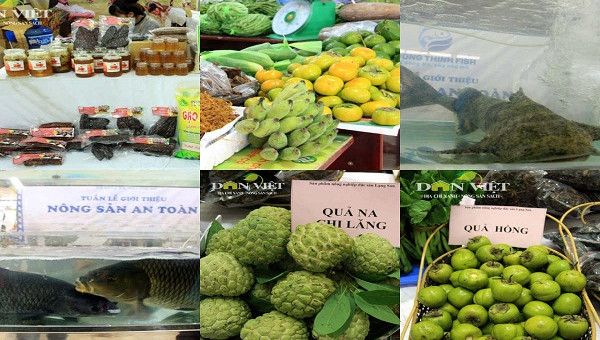 Nông sản đặc sản an toàn Bắc Bộ quy tụ chốn Thủ đô