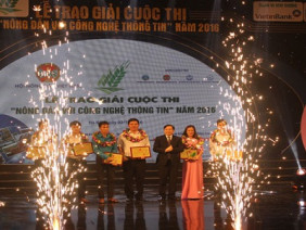 Nông dân Hòa Bình đạt quán quân Cuộc thi Nông dân với CNTT