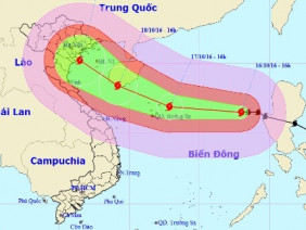 Bão số 7 hoành hành trên biển Đông, diễn biến phức tạp