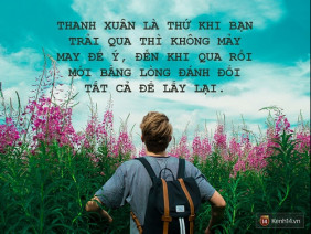 Thanh xuân không phải là thời gian, thanh xuân là cảm xúc!