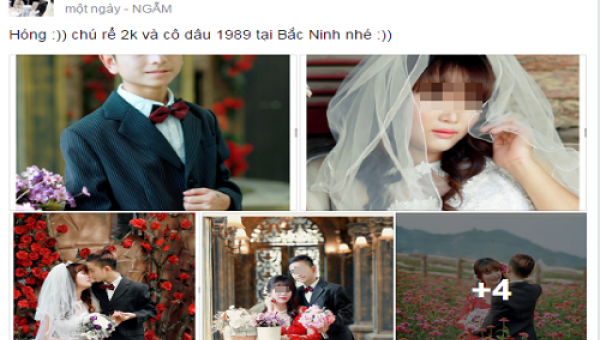 Sự thật “Chú rể sinh năm 2000, lấy cô dâu sinh năm 1989” ồn ào MXH