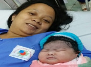 Sản phụ 9X ở miền Tây sinh thường bé gái 5,2 kg