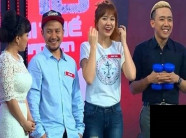 Hari Won ôm ấp, vui vẻ nói chuyện với Mai Hồ, còn đây là thái độ của Trấn Thành khi gặp Tiến Đạt