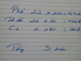 Công an Phủ Lý: "Hóa đơn ăn phở 5 triệu" là thông tin không chính xác