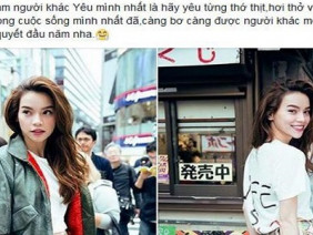 Hồ Ngọc Hà chia sẻ bí quyết tình yêu: 'Càng bơ càng được người khác mơ…’