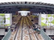 Cận cảnh đường ray tuyến đường sắt Cát Linh - Hà Đông