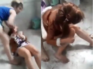 Thiếu nữ bị lột quần áo, đánh hội đồng dã man