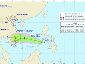 Xuất hiện áp thấp nhiệt đới trên biển Đông, nguy cơ thành bão