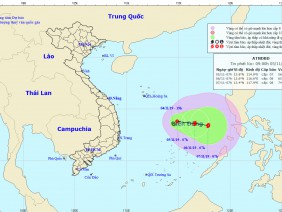 NGUY HIỂM: Biển Đông sắp hứng bão to, bão Hạ Long tăng cấp siêu bão