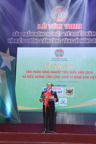 ton vinh 154 san pham nong nghiep tieu bieu 2015 hinh anh 1