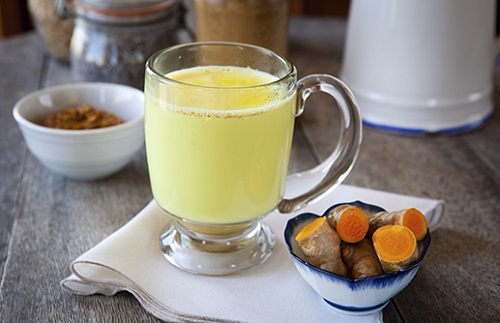 Golden turmeric milk