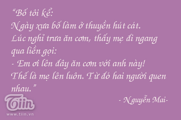 Đọc để biết ngày xưa Bố mẹ tớ đã cưa nhau như thế nào - Ảnh 3.