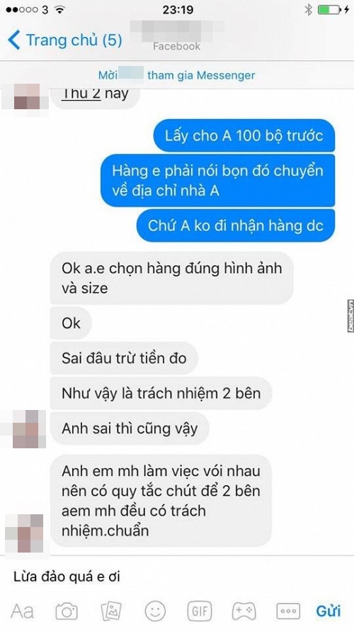 Xôn xao chuyện cô gái xinh đẹp bị tố lừa 2000 bảng Anh tiền hàng rồi bốc hơi - Ảnh 1.