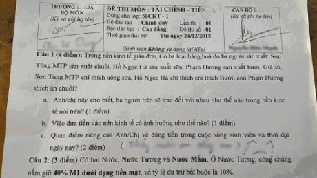 Đề thi về Lạc Trôi khiến học sinh vừa phiêu vừa làm bài - Ảnh 5.