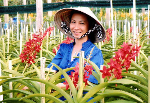 "Người đẹp quý bà" hơn 10 năm làm nên "Vườn lan huyền thoại"