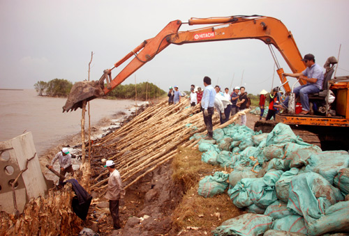 Sạt lở đê biển Tây: Hàng ngàn hộ dân “ngồi trên đống lửa”